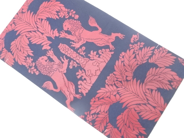 JAPANESE FUKURO OBI / UNUSED / WOVEN FLOWER